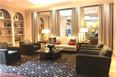 elegant lobby setting