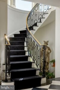 luxury real estate washington DC fortas staircase