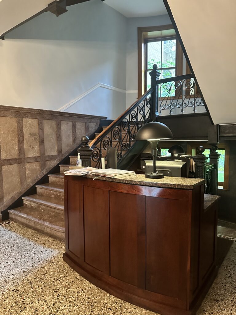 Mendota front desk