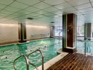 Indoor pool at the Elizabeth Photo by Lise Howe